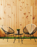 Milan Dual Tone Rattan 3 Piece Patio Set