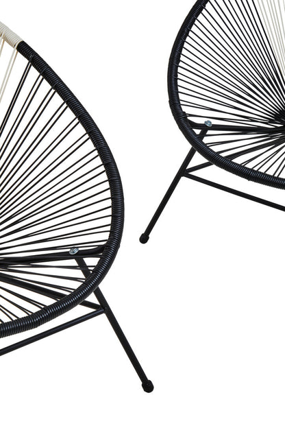 Milan Dual Tone Rattan 3 Piece Patio Set