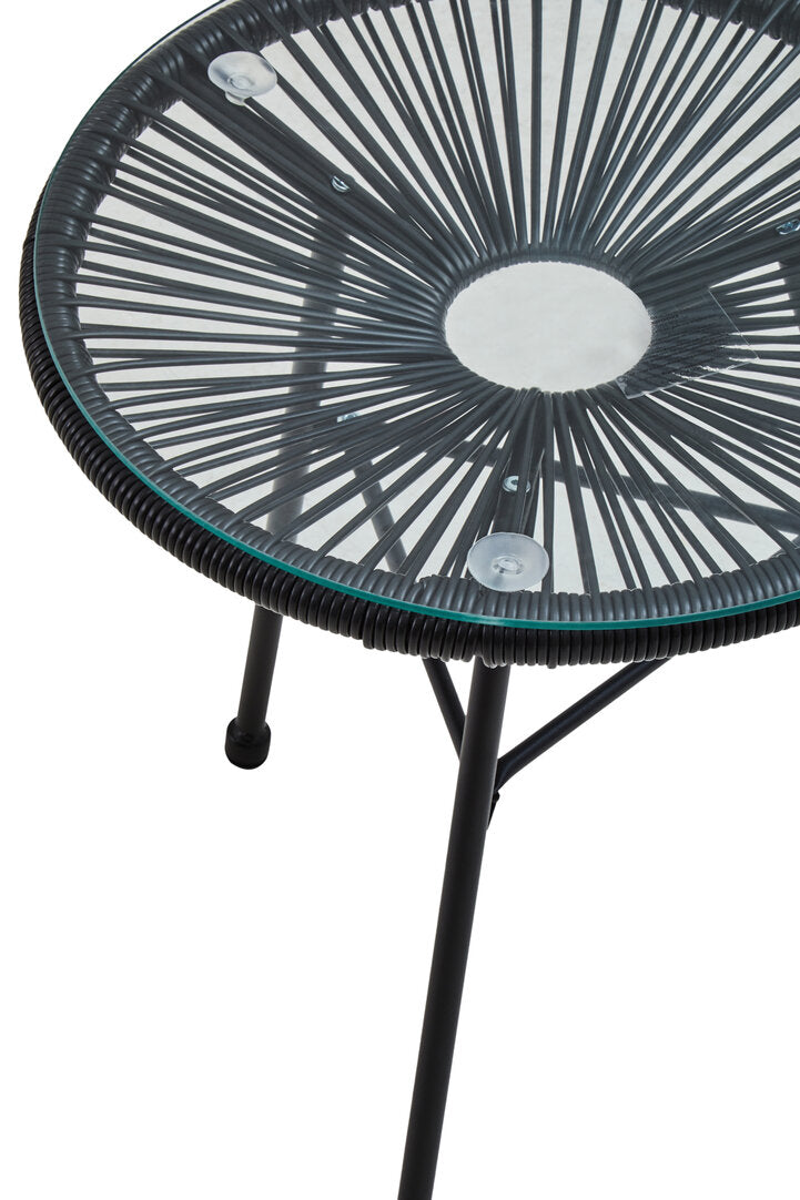 Milan Dual Tone Rattan 3 Piece Patio Set