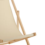 Bellamy Cream Deck Chair