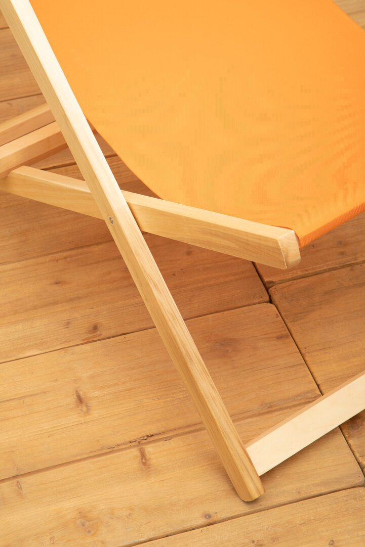 Bellamy Orange Deckchair