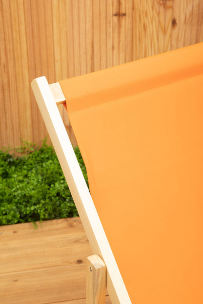 Bellamy Orange Deckchair