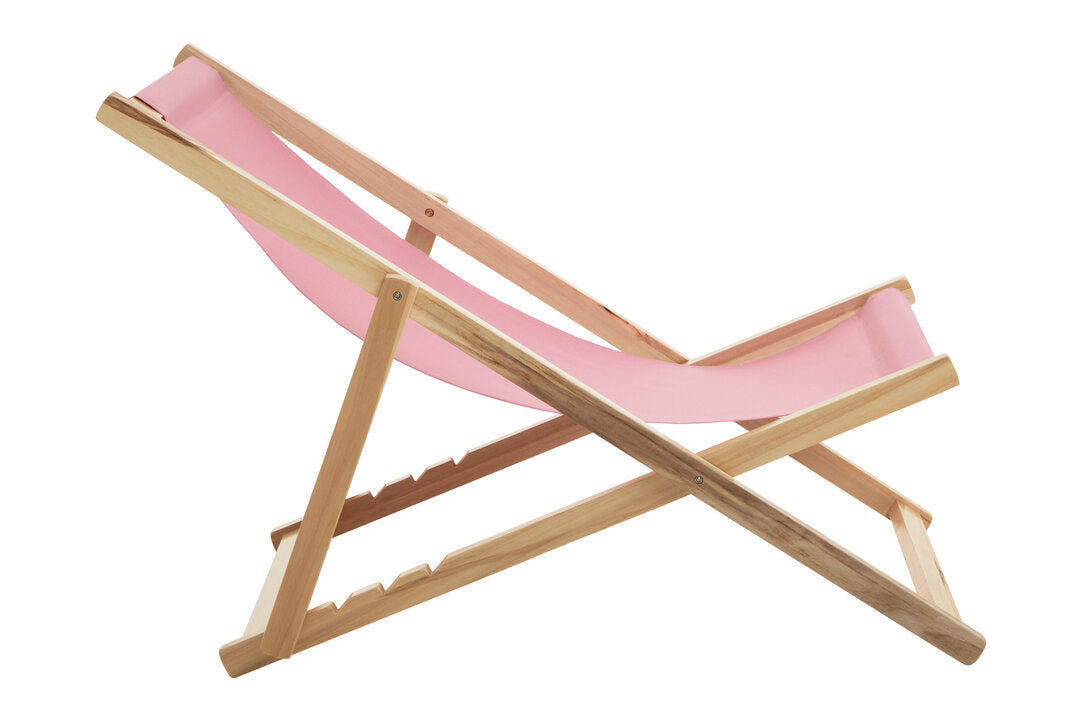 Bellamy Pink Deckchair