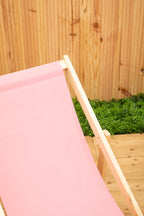 Bellamy Pink Deckchair