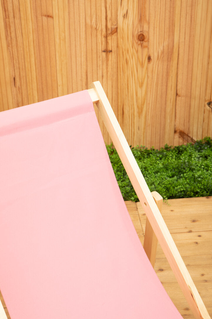 Bellamy Pink Deckchair