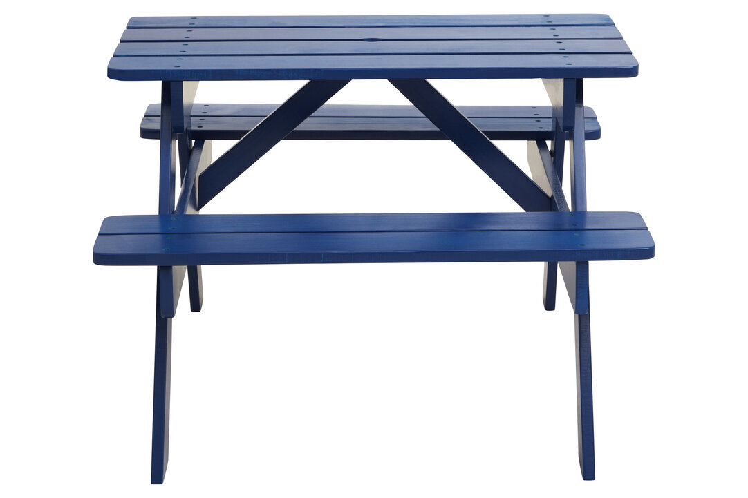 Benson Blue Kids Picnic Bench