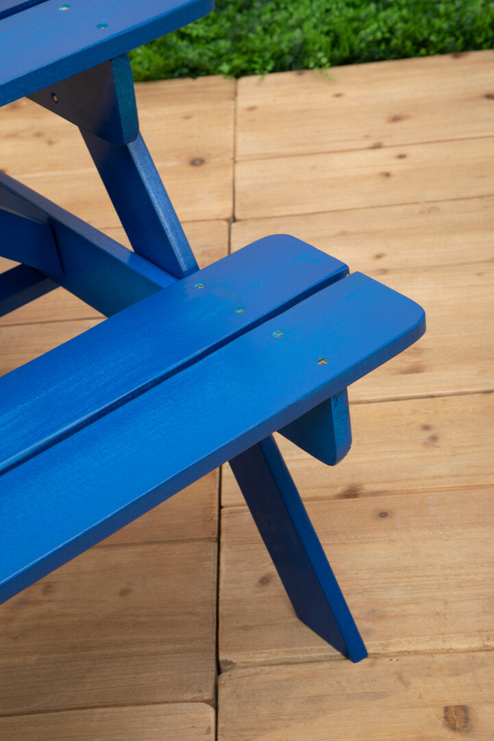 Benson Blue Kids Picnic Bench