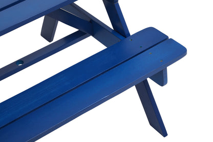 Benson Blue Kids Picnic Bench