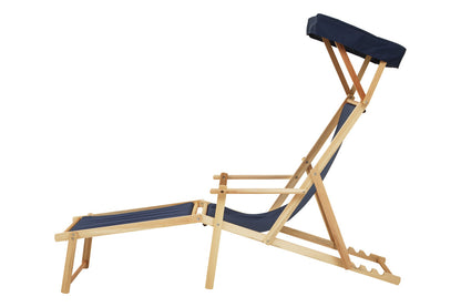 Bellamy Blue Lounger