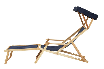 Bellamy Blue Lounger