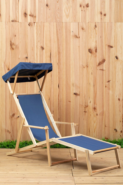Bellamy Blue Lounger