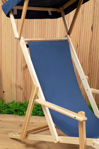 Bellamy Blue Lounger