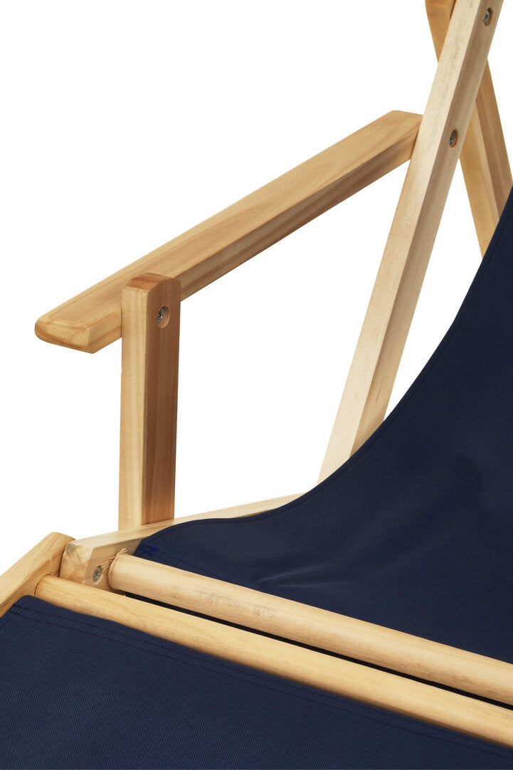 Bellamy Blue Lounger