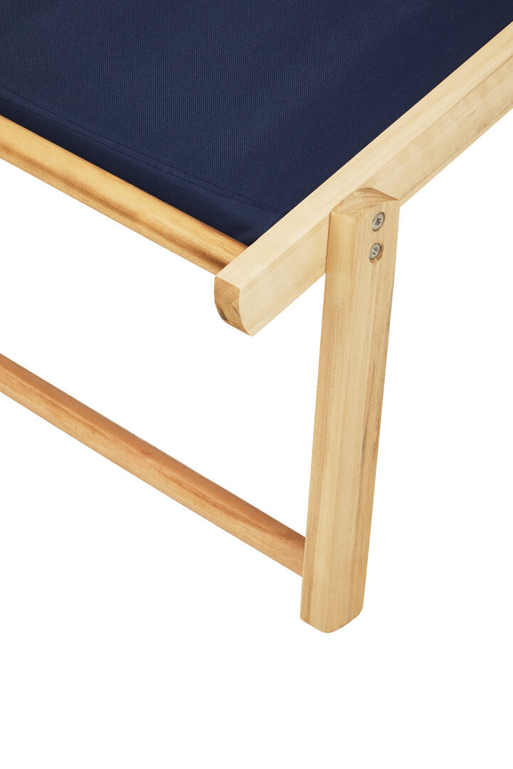 Bellamy Blue Lounger
