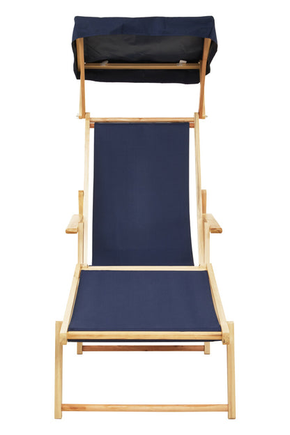 Bellamy Blue Lounger