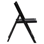 Bellamy Black Wood Folding Chair