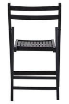 Bellamy Black Wood Folding Chair