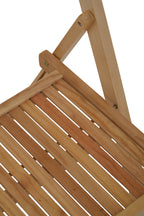 Bellamy Natural Finish Folding Chair