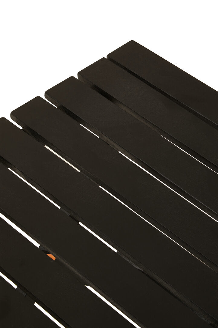 Bellamy Black Wood Folding Table