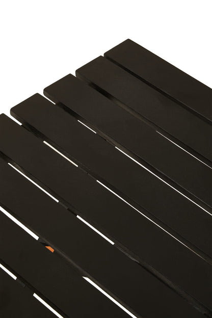 Bellamy Black Wood Folding Table
