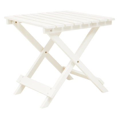 Bellamy White Folding Table