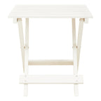 Bellamy White Folding Table