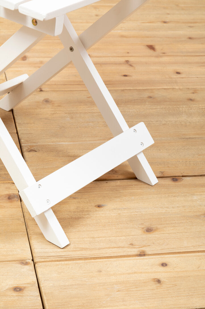 Bellamy White Folding Table