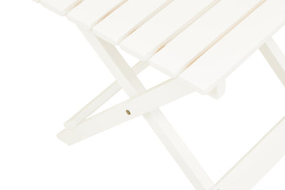 Bellamy White Folding Table