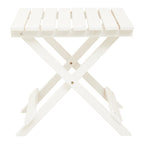 Bellamy White Folding Table