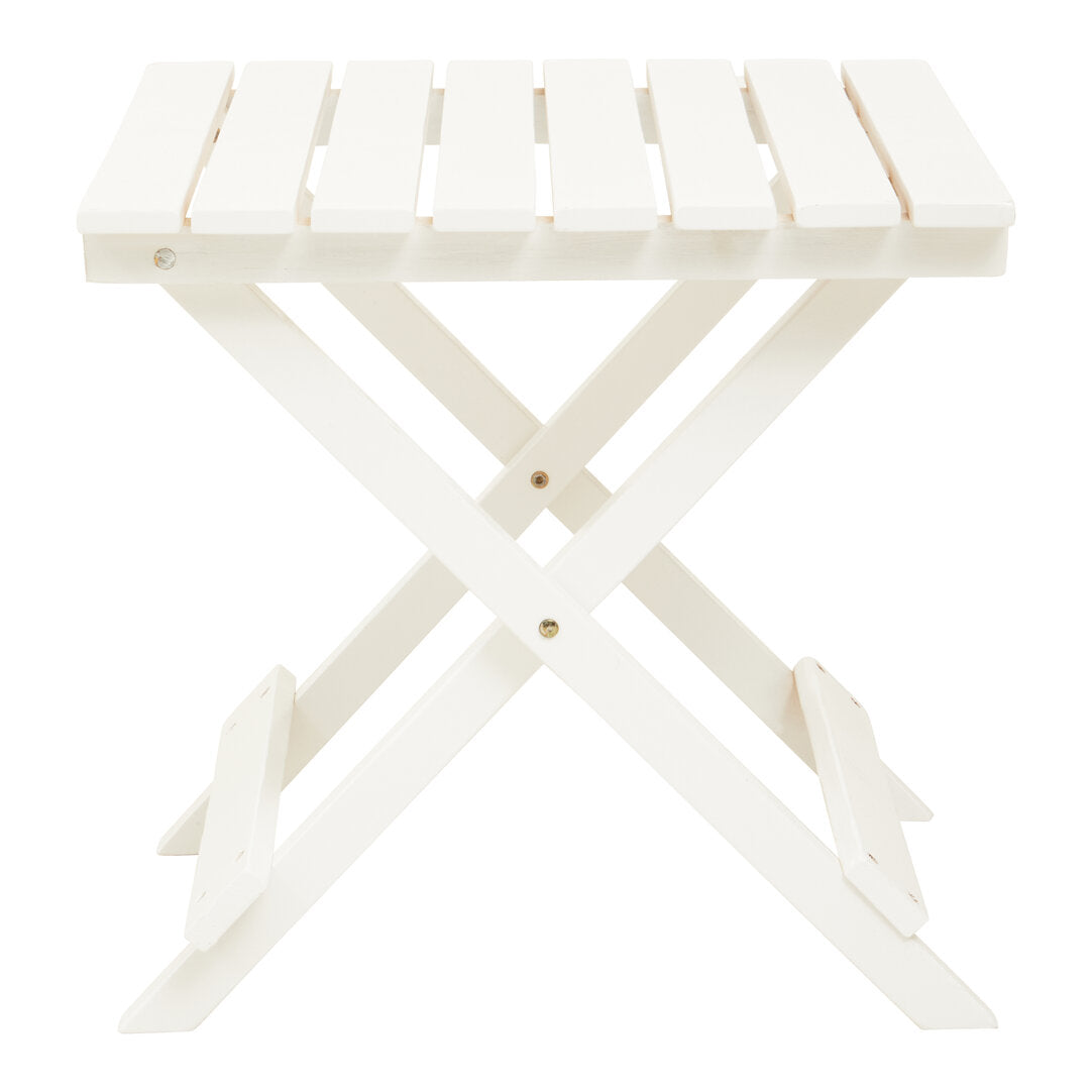 Bellamy White Folding Table
