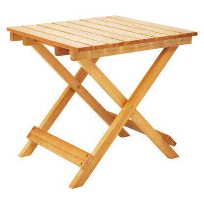 Bellamy Natural Finish Folding Table