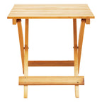 Bellamy Natural Finish Folding Table