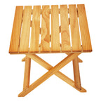 Bellamy Natural Finish Folding Table