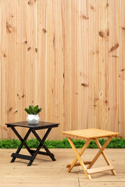 Bellamy Natural Finish Folding Table