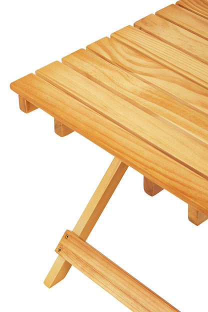 Bellamy Natural Finish Folding Table