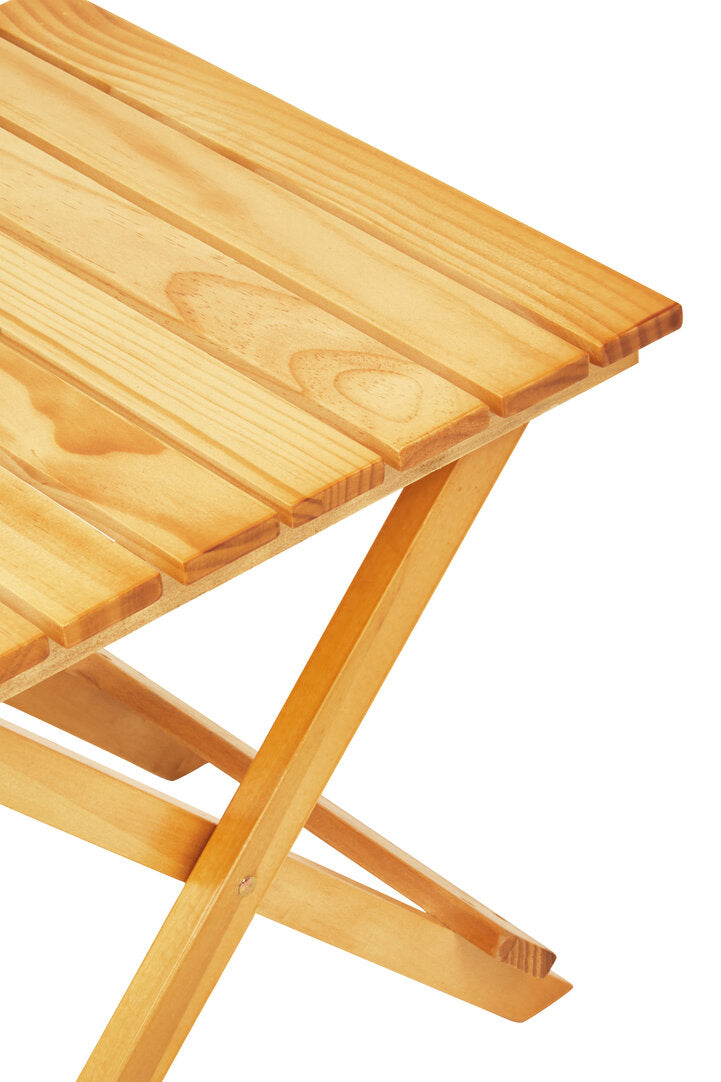 Bellamy Natural Finish Folding Table