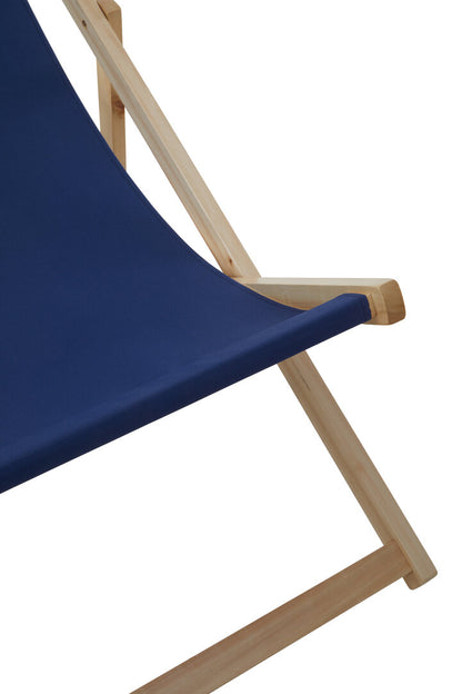Bellamy Blue Deck Chair
