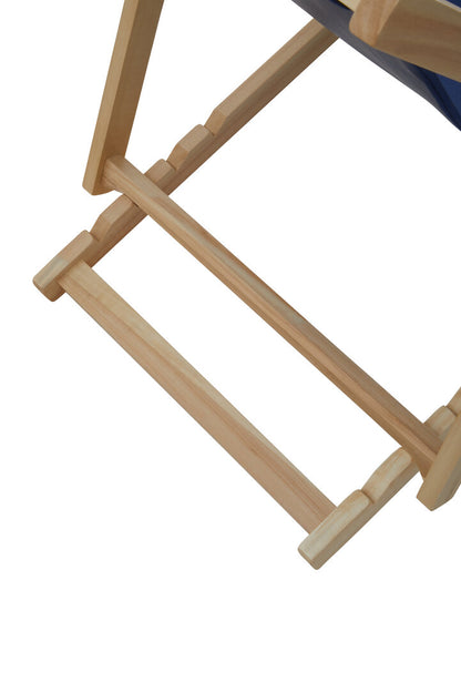 Bellamy Blue Deck Chair