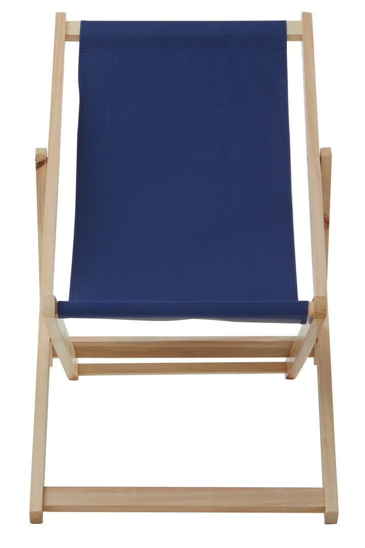 Bellamy Blue Deck Chair