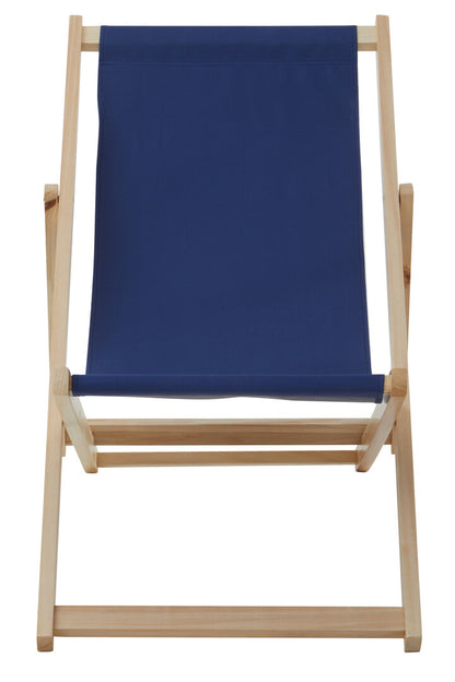 Bellamy Blue Deck Chair