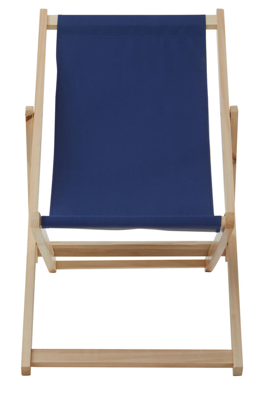 Bellamy Blue Deck Chair