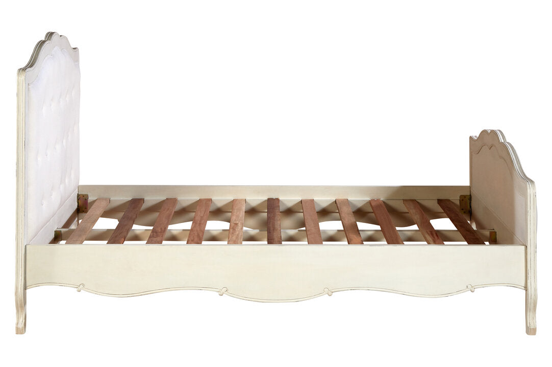 Larissa White Double Bed