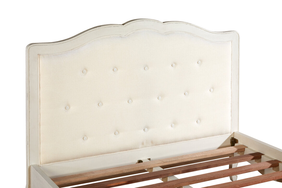Larissa White Double Bed