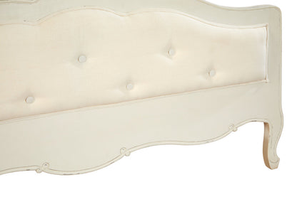 Larissa White Double Bed