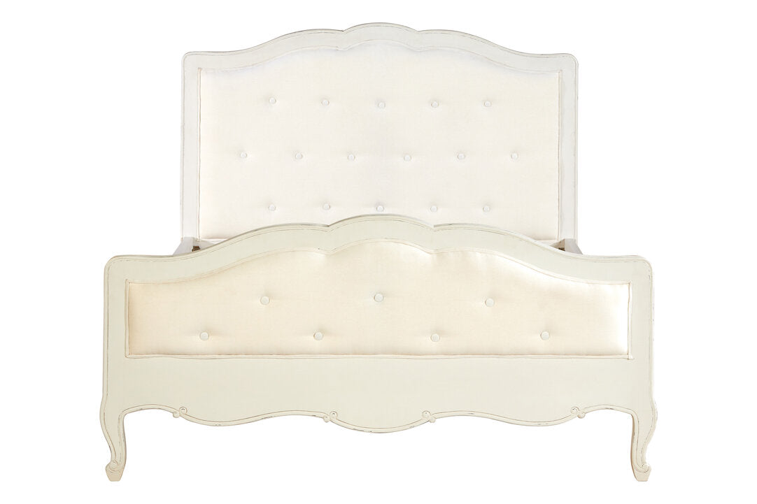 Larissa White Double Bed