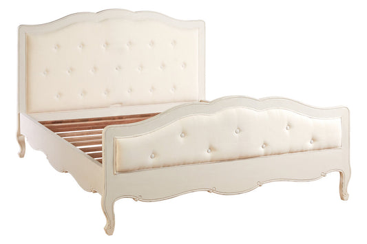 Larissa White Kingsize Bed
