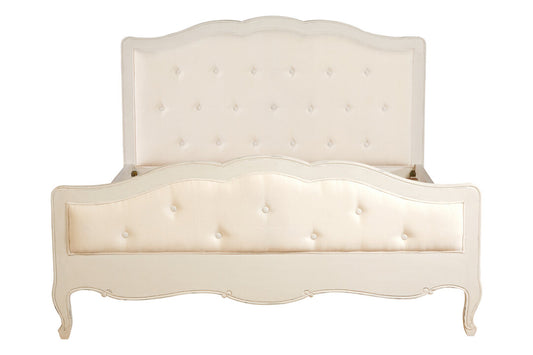 Larissa White Kingsize Bed