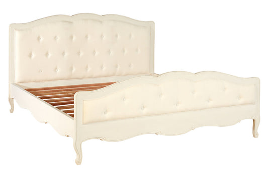 Larissa White Super Kingsize Bed