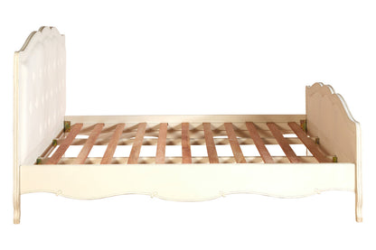 Larissa White Super Kingsize Bed