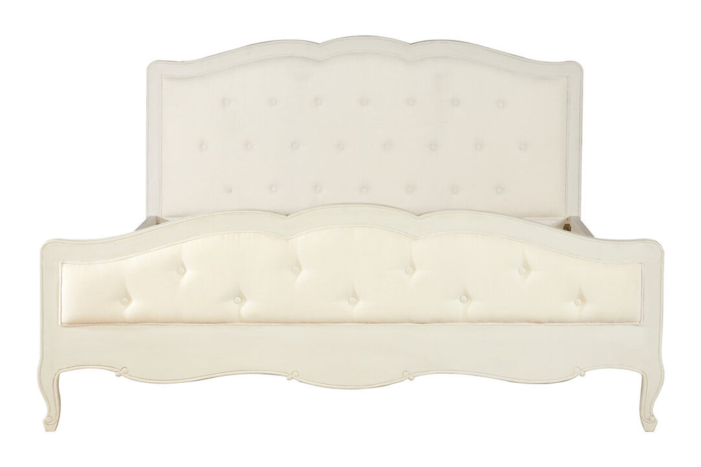 Larissa White Super Kingsize Bed